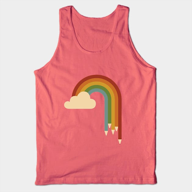 Nature's Palette Tank Top by slugbunny